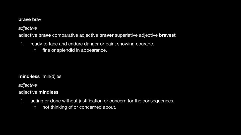 Modern state of mind